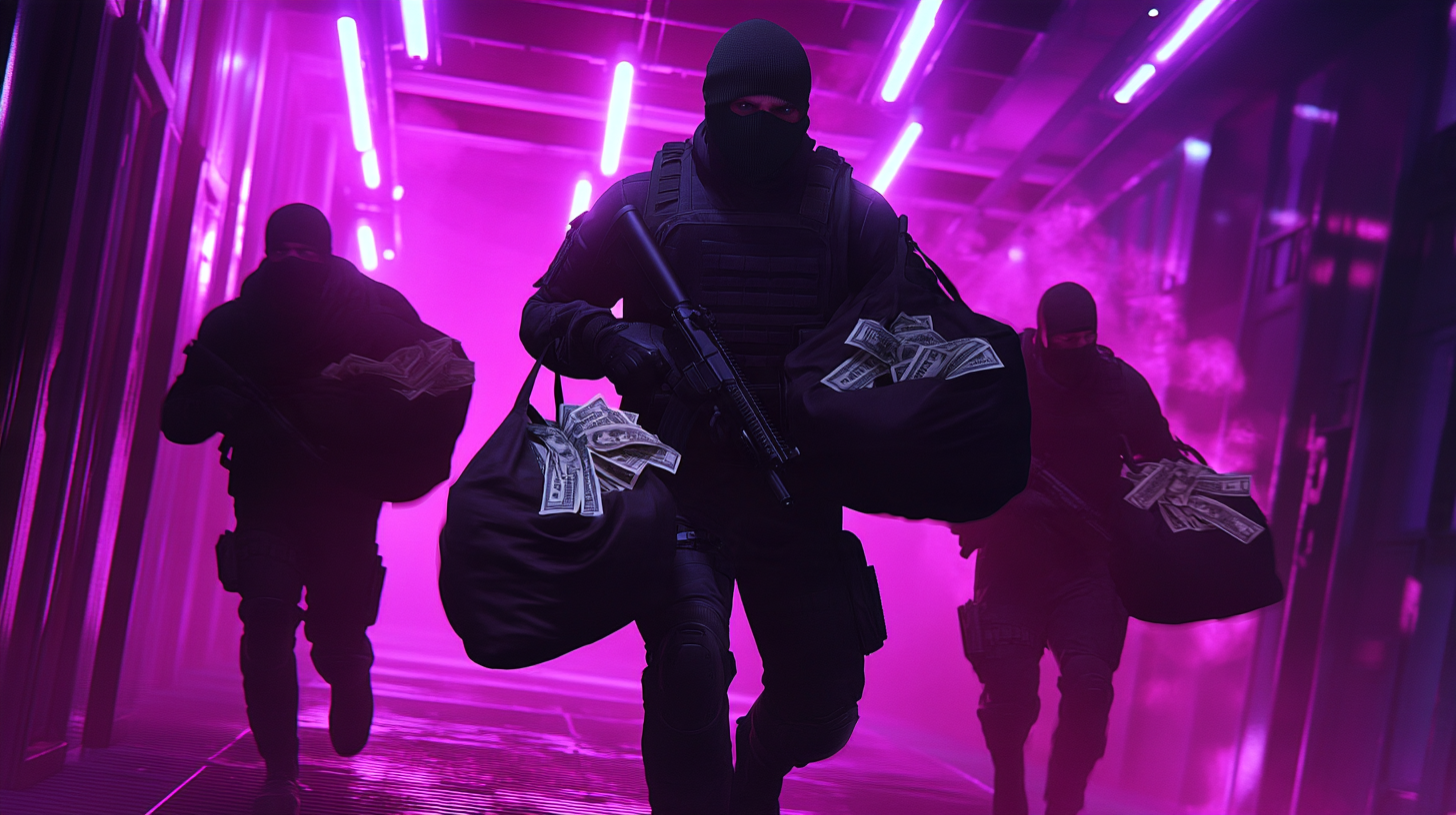 Scénario Le Grand Braquage Blaster Aim