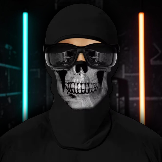 Cagoule Tactique — Ghost Skull