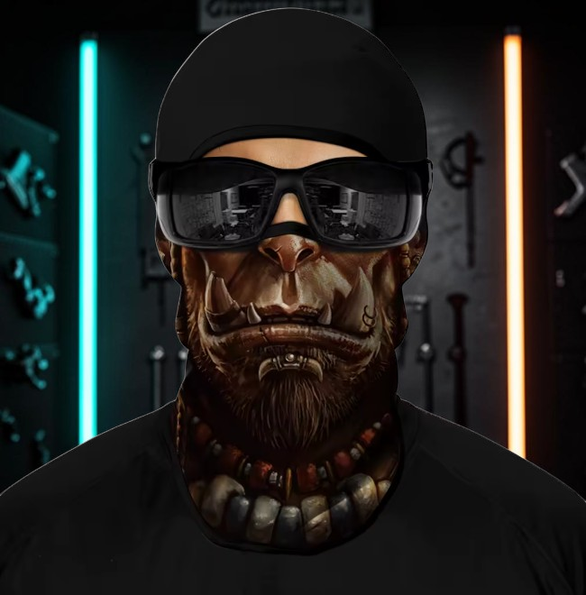 Cagoule Tactique — Warlord Orc