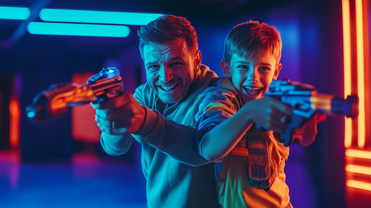 Famille et tribu Blaster Aim