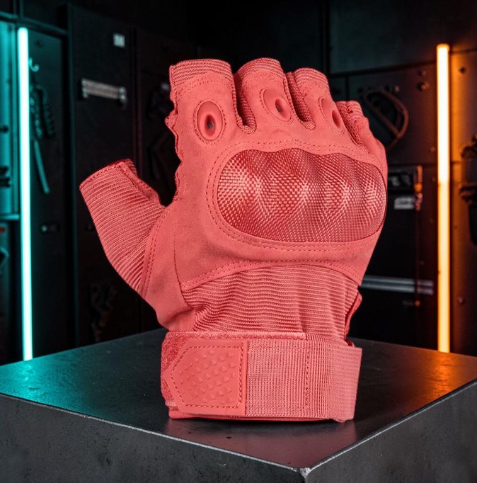 Mitaines Coquées — Cyber Pink