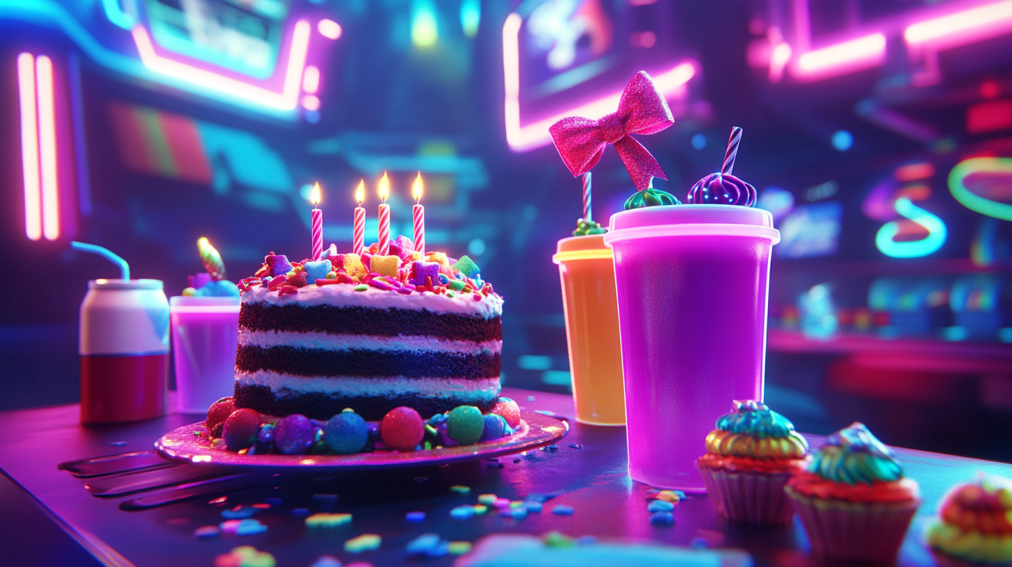 Goûter et Gâteau Anniversaire Blastiversaire